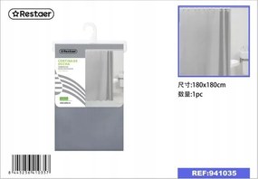 Elegáns poliészter zuhanyfüggöny 180x180 cm