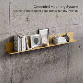 JOANNE fali polc 1200 mm, Fresh Style: bézs