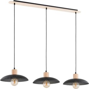 Emibig modern függeszték kobe fekete emi1318/3
