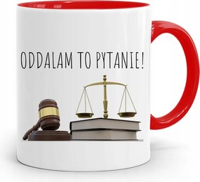 Piros Ügyvéd Bögre Elutasítom Ezt A Kérdést Ajándék fényképes nyomtatással