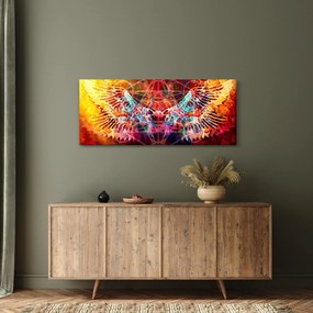 Kép - Merkaba szárnyakkal, absztrakció (120x50 cm)
