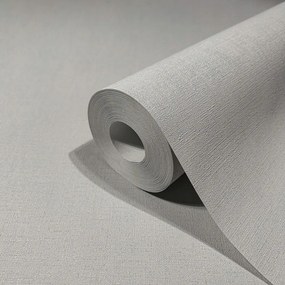 Vinil Tapéta Flizelin Sima Szürke Minta Nélkül