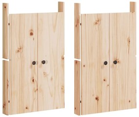 vidaXL tömör fenyőfa kültéri konyhaszekrény