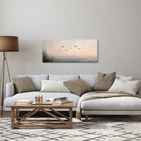 Kép - Madárcsapat (120x50 cm)