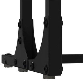 Fészkelt Kávézó Asztal 3 pcs Musta tammi 50.5 x 35 x 53 cm