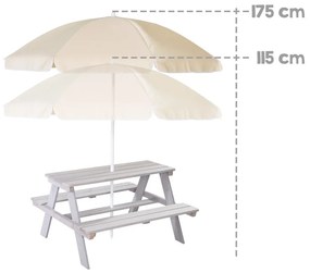 Gyerek kerti bútorszett Outdoor+ – Roba