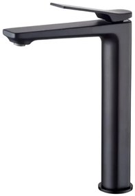 Invena Neri, magas mosdócsaptelep, fekete matt, BU-01-W04-L