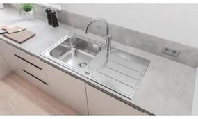 GROHE 31563SD1 - Mosogató K500 1000 × 500 mm rozsdamentes acél