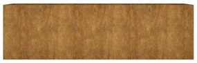 corten acél kerti magaságyás 280x80x80 cm