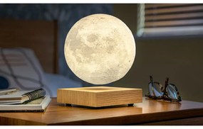 Natúr színű LED asztali lámpa (magasság 14 cm) Moon – Gingko