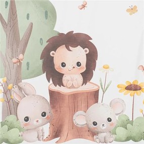 Pelenkázó lap Baby Mix Erdei állatok 47x70cm