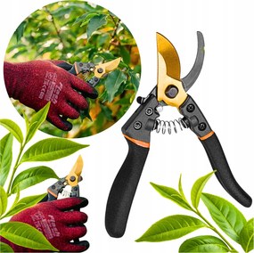 Metszőolló Kerti Kézi Bokorvágó Olló Virágágak Kézi Erős