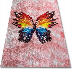 Gyerekszőnyeg 160x230 Puha Modern Szőnyeg Print Intenzív Szín