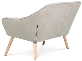 Kétszemélyes Kanapé, Ezüst Szövet. AK-322 SIL2