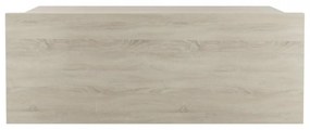 2 db sonoma tölgy szerelt fa függő éjjeliszekrény 40x30x15 cm