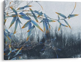 Kép - bambusz a falon (70x50 cm)