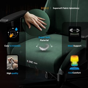 Gaming szék Diablo X.One Prime Forest Green Normal Size