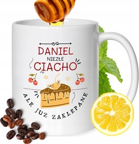 Bögre Daniel Férj Barátjának Nyomtatott Ajándék Fehér 330ml