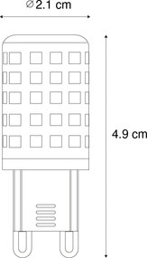 Smart G9 Dimmelhető LED izzó 2.5W 250 lm 2700K-6500K Zigbee