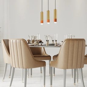 Csillár zsinóron AURELIA 3xGU10/10W/230V