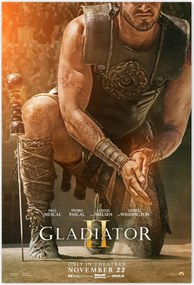 Gladiátor II film poszter a premier falra 2024 40x30 cm
