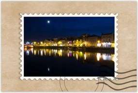 Poszterek 90x60 Hold a vízben