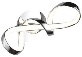 Ezüstszínű LED fali lámpa Padua – Trio