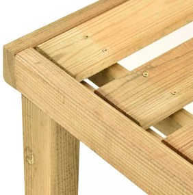 impregnált fenyőfa kerti napozóágy