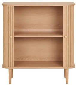 Nikko szekrény, 2 ajtó, natúr, 80x40x87 cm
