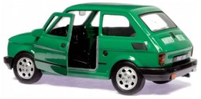 1:30 Polski Fiat 126 Fém Makett Autó Játék Modell