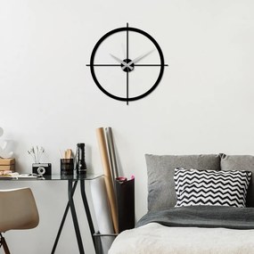 Simple fém falióra, 49×49 cm