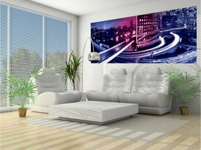Flizelin fotótapéta Éjszakai Megalopolis Városépítészet 250x104 +ragasztó