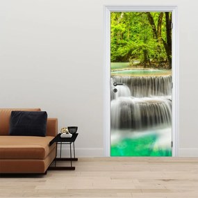 Fotótapéta ajtóra - Vízesések (95x205cm)