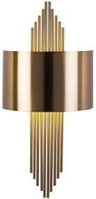 Fali lámpa 1xE27/40W/230V arany/réz
