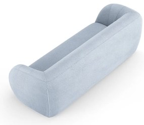 Világoskék buklé kanapé 230 cm Essen – Cosmopolitan Design