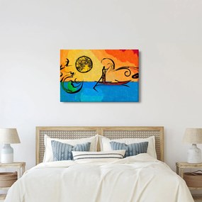 Egy ősi festmény képe (90x60 cm)