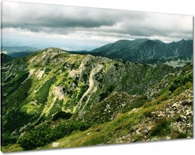 Képek 100x70 Tátra Lengyel hegyek Kilátás