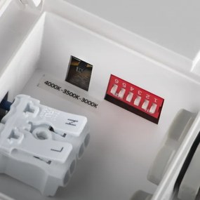 Kanlux 38785 - LED Kültéri lámpa érzékelővel BENO 24/30W/230V 3000/3500/4000K IP65 fehér