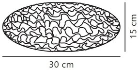 Nordlux - VILLO E27 búra, 30 cm átmérő, fehér