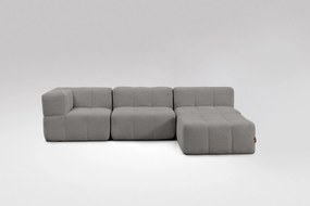 4 Teiliges Modulares Sofa – Grau