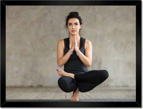 Poszterek keretben 40x30 Jóga gyakorlatok