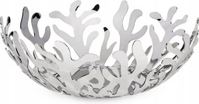 Alessi Mediterraneo Acél Gyümölcskosár 29 cm Ezüst fényes