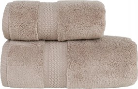 Mg pamut Törölköző 50x90 Pamut 100% sötét Bézs