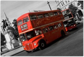 Poszterek 200x135 Piros busz London