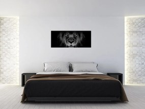 Kép - Az oroszlán és felsége (120x50 cm)