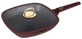 BerlingerHaus Grill serpenyő fedővel (28 cm) Leonardo Collection  BH/8037