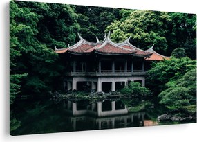 A japán nemzeti kert képe (90x60 cm)