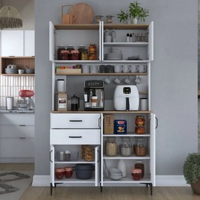 Konyhaszekrény, 120 cm – JE212