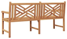 Kerti pad Barna 180 x 60 x 90 cm Tömör tíkfa