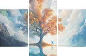 Kép – Az élet és szerelem fája (90x60 cm)
